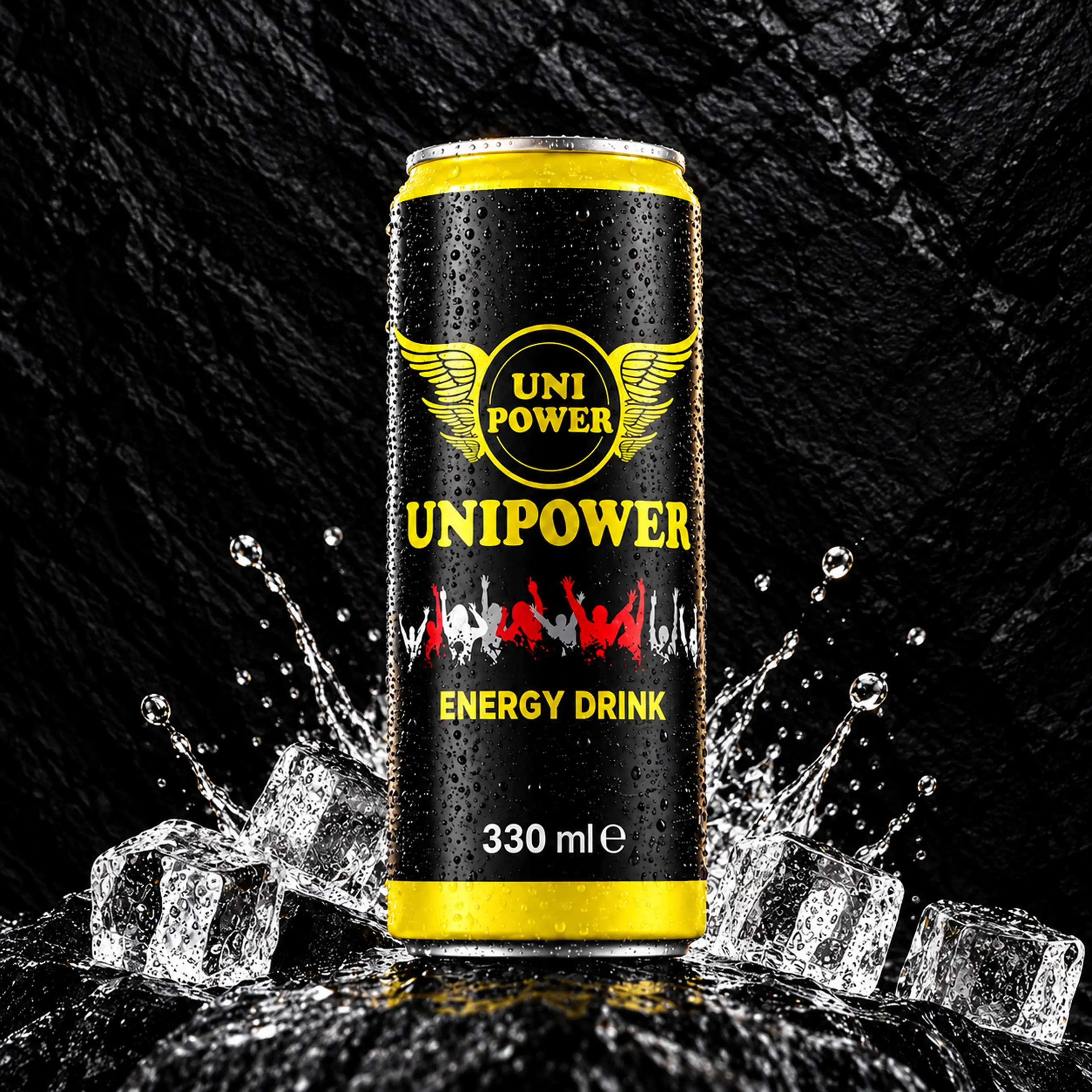 Uni Power 330 ml energy drink can